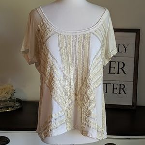 3 for $15 Banana Republic short sleeve ribbon tee